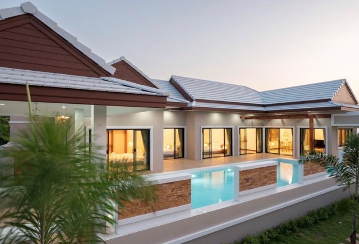 VILLA HILL HUA HIN - PRANBURI PHASE 2 - Off-plan, Ready to move in, Guaranteed Rental Return